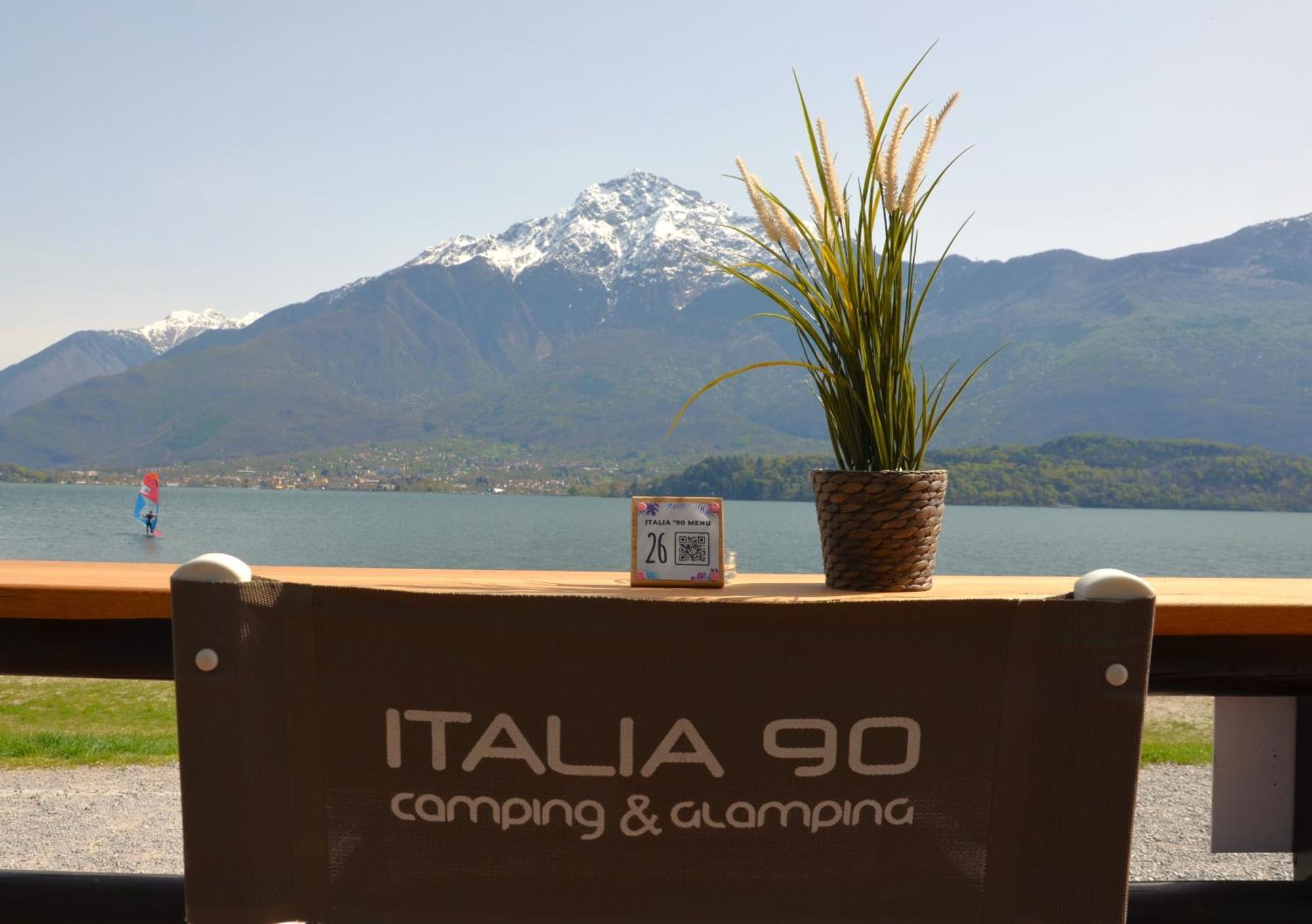 Camping Italia 90 Caravans Domaso Exterior photo